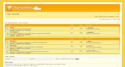 Desktop Screenshot of forums.cricketmx.com